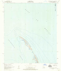 Chandeleur Light Louisiana Historical topographic map, 1:24000 scale, 7.5 X 7.5 Minute, Year 1951