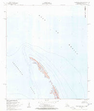 Chandeleur Light Louisiana Historical topographic map, 1:24000 scale, 7.5 X 7.5 Minute, Year 1951