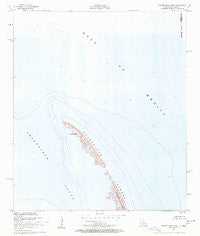 Chandeleur Light Louisiana Historical topographic map, 1:24000 scale, 7.5 X 7.5 Minute, Year 1951