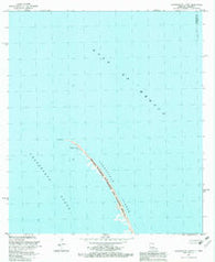 Chandeleur Light Louisiana Historical topographic map, 1:24000 scale, 7.5 X 7.5 Minute, Year 1982