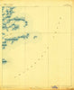 Chandeleur Louisiana Historical topographic map, 1:62500 scale, 15 X 15 Minute, Year 1893