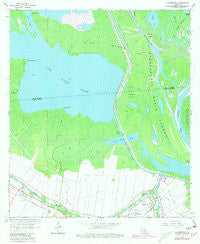 Charenton Louisiana Historical topographic map, 1:24000 scale, 7.5 X 7.5 Minute, Year 1963