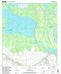 Charenton Louisiana Historical topographic map, 1:24000 scale, 7.5 X 7.5 Minute, Year 1999