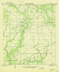 Chasmore Louisiana Historical topographic map, 1:31680 scale, 7.5 X 7.5 Minute, Year 1947