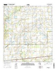 Chataignier Louisiana Current topographic map, 1:24000 scale, 7.5 X 7.5 Minute, Year 2015