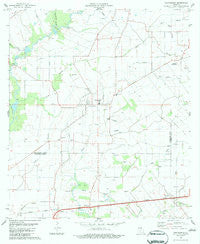 Chataignier Louisiana Historical topographic map, 1:24000 scale, 7.5 X 7.5 Minute, Year 1983