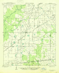 Chataignier Louisiana Historical topographic map, 1:31680 scale, 7.5 X 7.5 Minute, Year 1947
