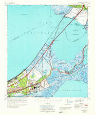 Chef Menteur Louisiana Historical topographic map, 1:62500 scale, 15 X 15 Minute, Year 1969
