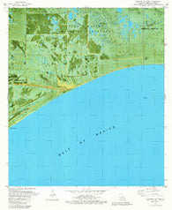 Cheniere Au Tigre Louisiana Historical topographic map, 1:24000 scale, 7.5 X 7.5 Minute, Year 1979