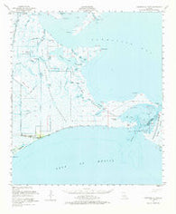 Cheniere Au Tigre Louisiana Historical topographic map, 1:62500 scale, 15 X 15 Minute, Year 1951