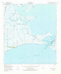 Cheniere Au Tigre Louisiana Historical topographic map, 1:62500 scale, 15 X 15 Minute, Year 1951