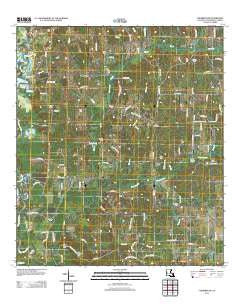Chesbrough Louisiana Historical topographic map, 1:24000 scale, 7.5 X 7.5 Minute, Year 2012