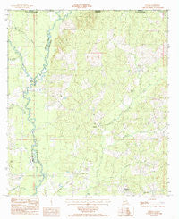 Chipola Louisiana Historical topographic map, 1:24000 scale, 7.5 X 7.5 Minute, Year 1984