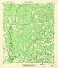 Chipola Louisiana Historical topographic map, 1:31680 scale, 7.5 X 7.5 Minute, Year 1941