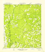 Chipola Louisiana Historical topographic map, 1:31680 scale, 7.5 X 7.5 Minute, Year 1945