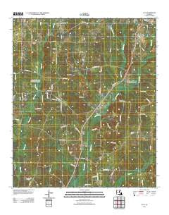 Clay Louisiana Historical topographic map, 1:24000 scale, 7.5 X 7.5 Minute, Year 2012