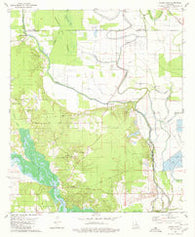 Clear Lake Louisiana Historical topographic map, 1:24000 scale, 7.5 X 7.5 Minute, Year 1980