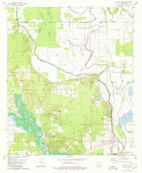 Clear Lake Louisiana Historical topographic map, 1:24000 scale, 7.5 X 7.5 Minute, Year 1980
