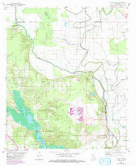 Clear Lake Louisiana Historical topographic map, 1:24000 scale, 7.5 X 7.5 Minute, Year 1980