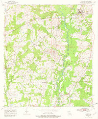 Clinton Louisiana Historical topographic map, 1:24000 scale, 7.5 X 7.5 Minute, Year 1954