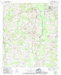 Clinton Louisiana Historical topographic map, 1:24000 scale, 7.5 X 7.5 Minute, Year 1954