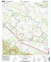 Cloutierville Louisiana Historical topographic map, 1:24000 scale, 7.5 X 7.5 Minute, Year 2003