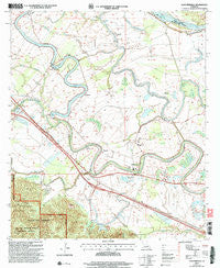Cloutierville Louisiana Historical topographic map, 1:24000 scale, 7.5 X 7.5 Minute, Year 2003
