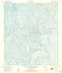 Cocodrie Louisiana Historical topographic map, 1:24000 scale, 7.5 X 7.5 Minute, Year 1957