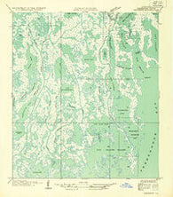 Cocodrie Louisiana Historical topographic map, 1:31680 scale, 7.5 X 7.5 Minute, Year 1935