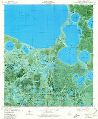 Collicon Lake Louisiana Historical topographic map, 1:24000 scale, 7.5 X 7.5 Minute, Year 1979