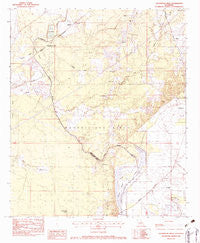 Collinston West Louisiana Historical topographic map, 1:24000 scale, 7.5 X 7.5 Minute, Year 1982