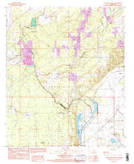 Collinston West Louisiana Historical topographic map, 1:24000 scale, 7.5 X 7.5 Minute, Year 1994