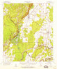 Collinston Louisiana Historical topographic map, 1:62500 scale, 15 X 15 Minute, Year 1957
