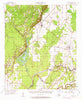 Collinston Louisiana Historical topographic map, 1:62500 scale, 15 X 15 Minute, Year 1957
