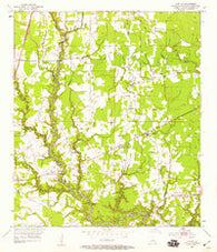 Comite Louisiana Historical topographic map, 1:24000 scale, 7.5 X 7.5 Minute, Year 1953