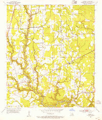 Comite Louisiana Historical topographic map, 1:24000 scale, 7.5 X 7.5 Minute, Year 1953