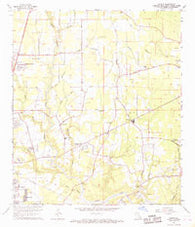 Comite Louisiana Historical topographic map, 1:24000 scale, 7.5 X 7.5 Minute, Year 1962