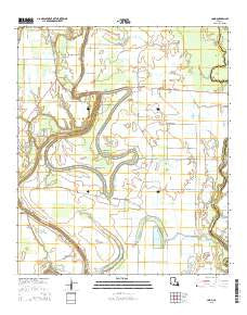 Como Louisiana Current topographic map, 1:24000 scale, 7.5 X 7.5 Minute, Year 2015
