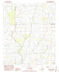 Congo Creek Louisiana Historical topographic map, 1:24000 scale, 7.5 X 7.5 Minute, Year 1986