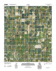 Congo Creek Louisiana Historical topographic map, 1:24000 scale, 7.5 X 7.5 Minute, Year 2012