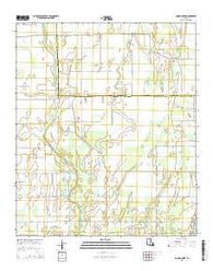 Congo Creek Louisiana Current topographic map, 1:24000 scale, 7.5 X 7.5 Minute, Year 2015