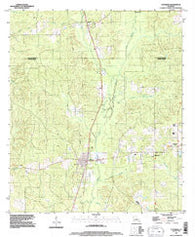 Converse Louisiana Historical topographic map, 1:24000 scale, 7.5 X 7.5 Minute, Year 1994