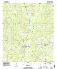 Converse Louisiana Historical topographic map, 1:24000 scale, 7.5 X 7.5 Minute, Year 1994