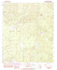 Coochie Brake Louisiana Historical topographic map, 1:24000 scale, 7.5 X 7.5 Minute, Year 1983