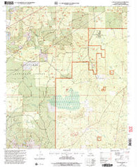 Coochie Brake Louisiana Historical topographic map, 1:24000 scale, 7.5 X 7.5 Minute, Year 2003