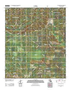 Coochie Brake Louisiana Historical topographic map, 1:24000 scale, 7.5 X 7.5 Minute, Year 2012
