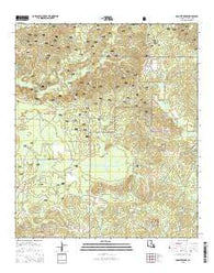 Coochie Brake Louisiana Current topographic map, 1:24000 scale, 7.5 X 7.5 Minute, Year 2015