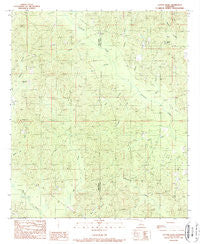 Cotton Plant Louisiana Historical topographic map, 1:24000 scale, 7.5 X 7.5 Minute, Year 1989