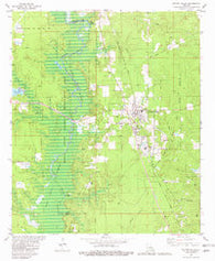 Cotton Valley Louisiana Historical topographic map, 1:24000 scale, 7.5 X 7.5 Minute, Year 1981