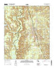 Cotton Valley Louisiana Current topographic map, 1:24000 scale, 7.5 X 7.5 Minute, Year 2015